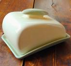 Vintage botervloot met deksel, Ophalen of Verzenden, Gebruikt