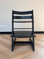 Stokke Tripp Trapp Zwart Eiken, Ophalen of Verzenden, Zo goed als nieuw, Meegroeistoel