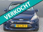 Ford Fiesta 1.25 Limited airco ijskoud! NAP Aux, Voorwielaandrijving, Euro 5, Stof, Gebruikt