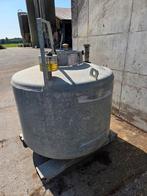 Mobiele dieseltank staal 1000ltr met pomp 220v 12 v 24 v, Ophalen of Verzenden