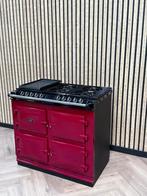 Prachtig Fornuis AGA Six Four Bordeaux Rood 4 Ovens!, 60 cm of meer, Grill, Ophalen of Verzenden, Gas