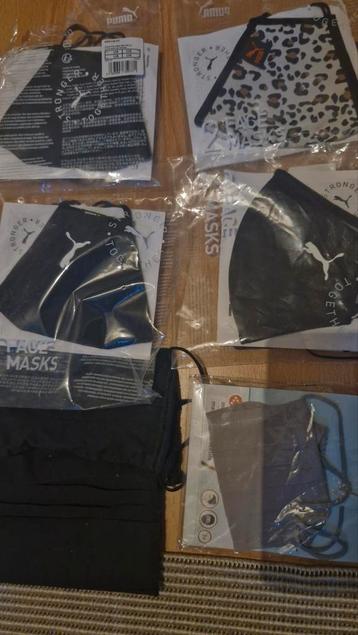 Puma Mondmaskers  beschikbaar voor biedingen