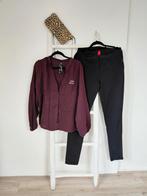 2delig Jemappelle SET ballonblouse & pantalon L nieuw, Kleding | Dames, Ophalen of Verzenden, Zo goed als nieuw, Maat 42/44 (L)