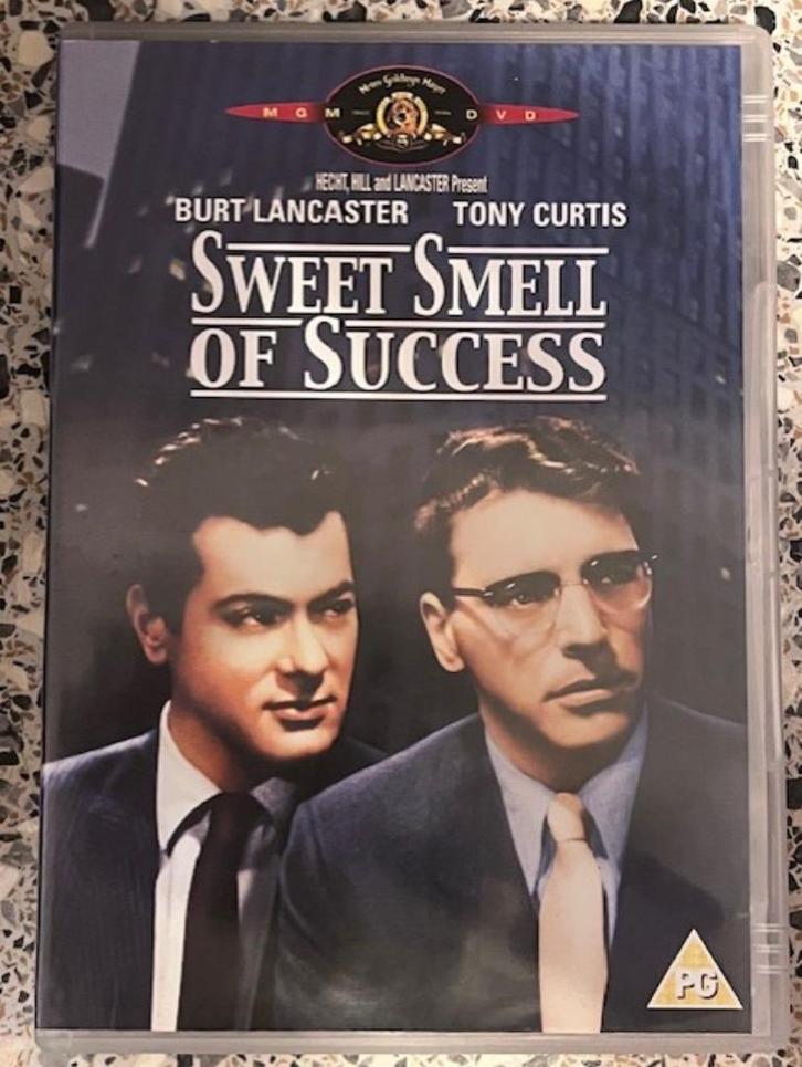 Sweet Smell of my Success, Cd's en Dvd's, Dvd's | Klassiekers, Zo goed als nieuw, Thrillers en Misdaad, 1940 tot 1960, Alle leeftijden