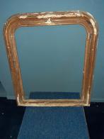 Oude houten spiegel- of schilderijlijst, Ophalen