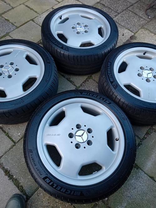 MERCEDES 17 INCH AMG MONOBLOCK VELGEN w202 w124 w126, Auto-onderdelen, Banden en Velgen, Zomerbanden, 17 inch, 225 mm, Ophalen