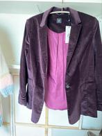 Blazer/jasje  Bonita stretch paars/licht aubergine 42, Kleding | Dames, Jassen | Zomer, Nieuw, Maat 42/44 (L), Bonita, Paars