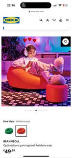 Gamingstoel ikea BRÄNNBOLL, Huis en Inrichting, Stoelen, Ophalen of Verzenden, Zo goed als nieuw, Overige kleuren, Twee