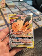 🍜 Eevee & Snorlax GX sm169 tag team, Ophalen of Verzenden, Zo goed als nieuw, Losse kaart
