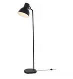 Staande lamp, vloerlamp, Ikea Hektar, grijs, Ophalen, Metaal, Industrieel, stoer, 150 tot 200 cm