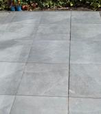 25 Ceramische 60x60 terrastegels, Ophalen, Gebruikt, Keramiek, 5 tot 10 m²