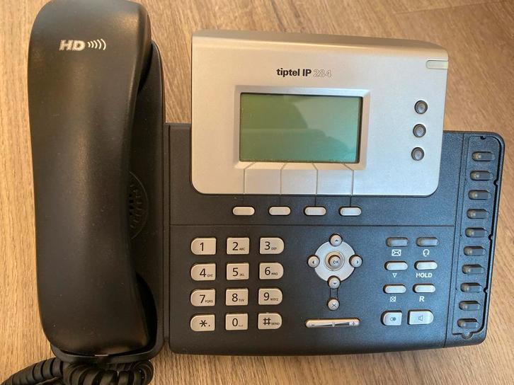 Tiptel IP 284 VoIP Telefoons - 11 stuks, Telecommunicatie, Vaste telefoons | Handsets en Draadloos, Gebruikt, 1 handset, Ophalen