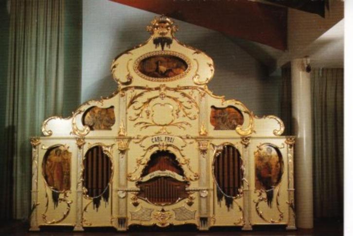 Dansorgel"de Huijskens"63 toetsen,,Carl Frei'' Breda. 06-11, Verzamelen, Ansichtkaarten | Themakaarten, Ongelopen, 1960 tot 1980