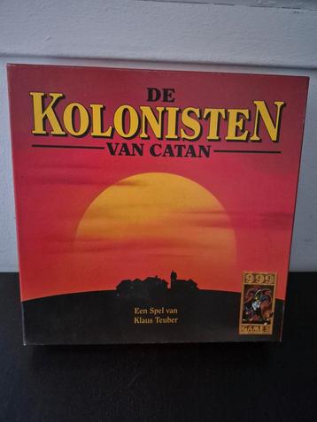 Kolonisten van Catan Basisspel HOUT netjes en compleet