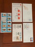 Eerste dag enveloppen 4x + postzegels, Postzegels en Munten, Postzegels | Eerstedagenveloppen, Ophalen of Verzenden, Onbeschreven