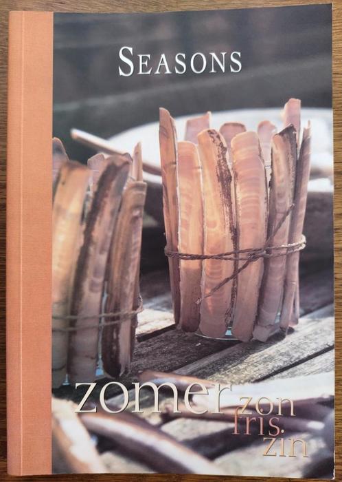 Seasons - kookboek Zomer Zon Fris Zin, Boeken, Kookboeken, Zo goed als nieuw, Italië, Ophalen of Verzenden