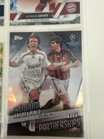 Topps Kaart Pirlo & Kaká - AC Milan Partnerships, Ophalen of Verzenden, Zo goed als nieuw, Buitenlandse clubs, Spelerskaart