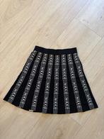 Nikkie zwart rokje met logo allover maat 34, Verzenden, Zwart, Zo goed als nieuw, Nikkie