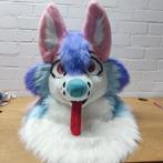 Kleurrijke fursuit head + tail, Ophalen of Verzenden, Nieuw