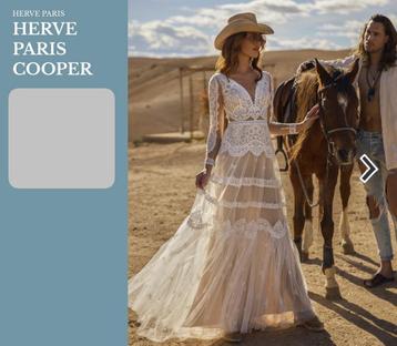 Trouwjurk Herve Paris beschikbaar voor biedingen