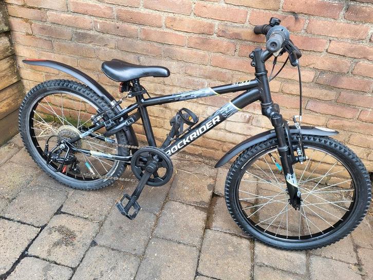 Stoere 20inch Btwin Rockrider jongensbike 6speed etc 5-9jaar, Fietsen en Brommers, Fietsen | Jongens, Gebruikt, 20 inch, Handrem