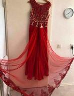 Rode galajurk maat 40 - Zo goed als nieuw!, Ophalen of Verzenden, Zo goed als nieuw, Maat 38/40 (M), Rood