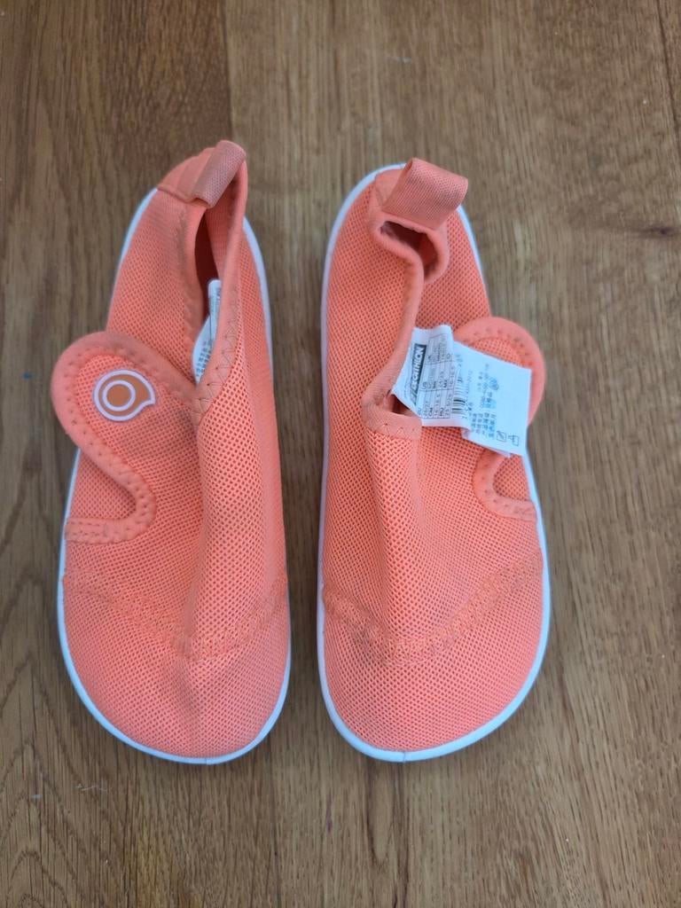 Decathlon Waterschoenen mt 26/27 Oranje, Kinderen en Baby's, Kinderkleding | Schoenen en Sokken, Gebruikt, Jongen of Meisje, Schoenen