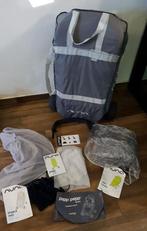 Nuna Pepp Luxx, VEEL ACCESSOIRES, tas/net/regenhoes, Ophalen, Gebruikt, Verstelbare rugleuning