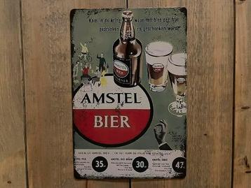 Reclamebord Amstel 20x30 beschikbaar voor biedingen