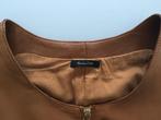 Massimo Dutti leder jurk, small, Kleding | Dames, Ophalen of Verzenden, Zo goed als nieuw, Maat 36 (S), Lang
