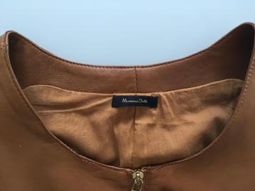 Massimo Dutti leder jurk, small beschikbaar voor biedingen