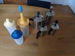 FRABOSK kunststof/metalen melkopschuimer: 450 ml,250ml, Witgoed en Apparatuur, Melkopschuimers, Ophalen of Verzenden, Nieuw, Handmatige melkopschuimer