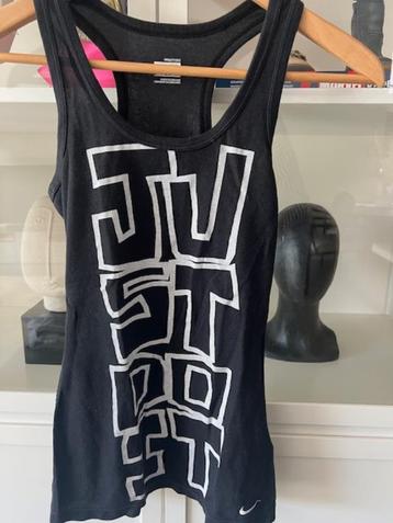 Zwarte tanktop van Nike, maat xs beschikbaar voor biedingen