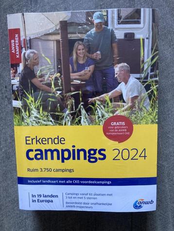 ANWB campinggids - Erkende Campings 2024 (NIEUW/INGESEALD) beschikbaar voor biedingen