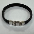 Buddha to Buddha Armband Edwin Small Leather | 925 zilver, Dordrecht@usedproducts.nl, Toulonselaan 72, Ophalen of Verzenden, Zo goed als nieuw