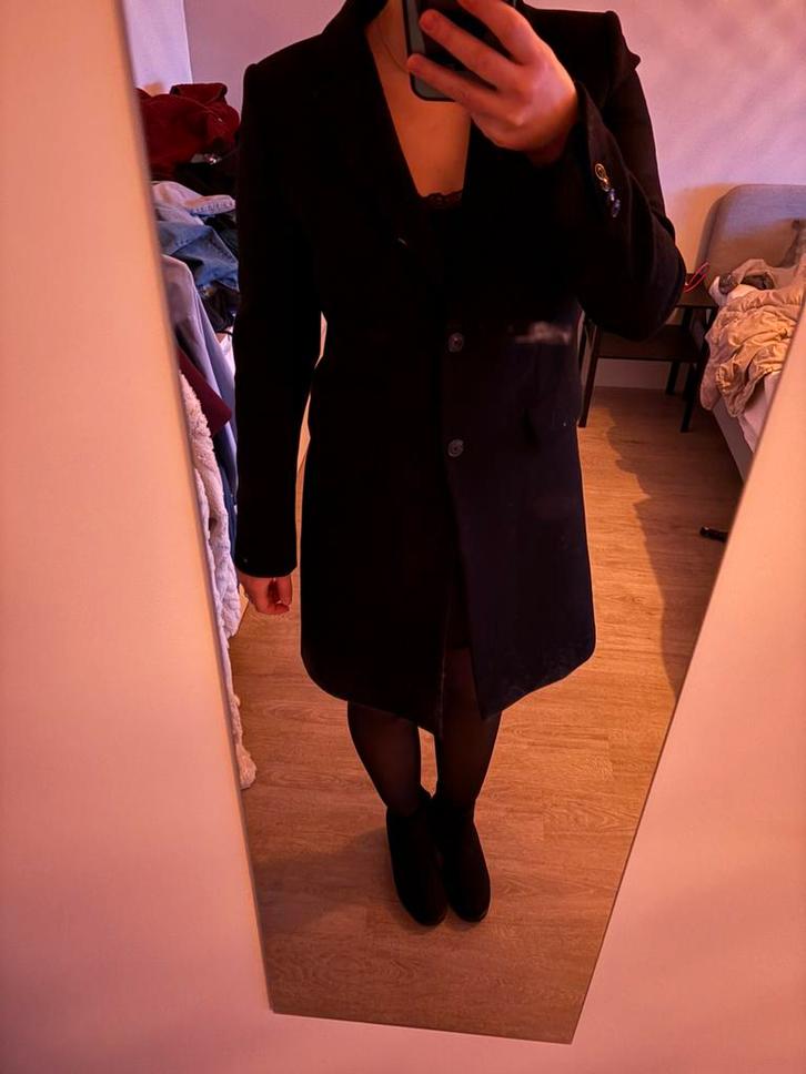 Super nette en zo goed als nieuwe zwarte jas Tommy Hilfiger, Kleding | Dames, Jassen | Zomer, Zo goed als nieuw, Zwart, Ophalen of Verzenden