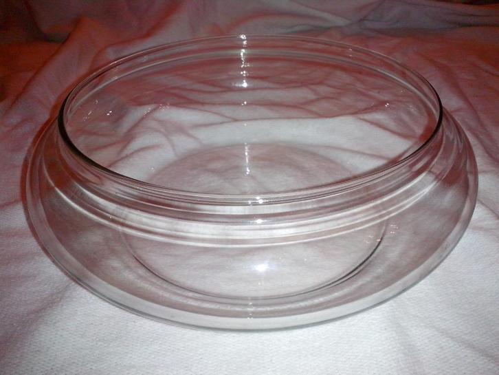 Copier vintage glazen schaal fifties / sixties / jaren 50/60, Antiek en Kunst, Curiosa en Brocante, Ophalen of Verzenden