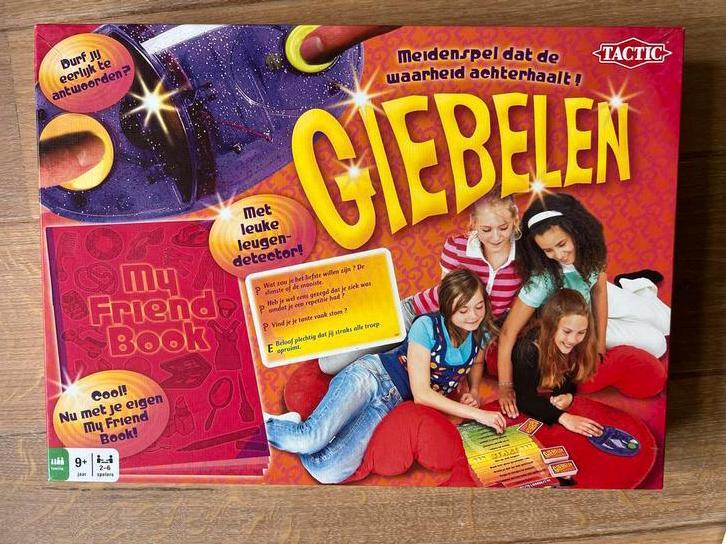 Giebelen - Meidenspel vol waarheid!, Hobby en Vrije tijd, Gezelschapsspellen | Bordspellen, Gebruikt, Ophalen of Verzenden