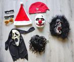 Feestartikel Masker Rasta Pruik Brillen Kerstmuts La Chouffe, Ophalen of Verzenden, Gebruikt, Feestartikel, Overige