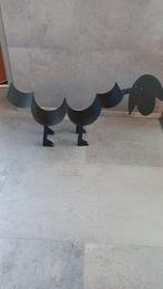 Metalen Schapen wc rolhouder, Ophalen, Zo goed als nieuw, Zwart, Overige typen