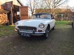 MG MGB roadster/cabrio 1966 org. Nederlands spaakwielen, Auto's, Oldtimers, Lederen bekleding, Achterwielaandrijving, Zwart, Cabriolet