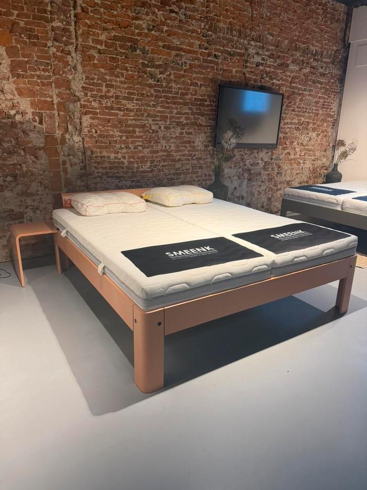 Auping Auronde 2000 Blush 180/200 + Nieuwe matrassen KORTING, Huis en Inrichting, Slaapkamer | Bedden, Zo goed als nieuw, Tweepersoons