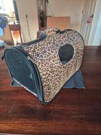 Katten reistas, transport tas, reismand - Tijgerprint, Ophalen, Zo goed als nieuw