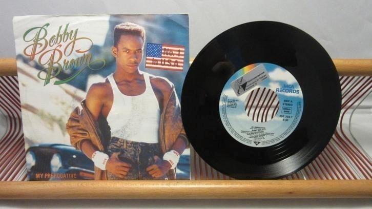 Bobby Brown, My Prerogative (single 7"), Cd's en Dvd's, Vinyl Singles, Gebruikt, Single, Pop, 7 inch, Ophalen of Verzenden