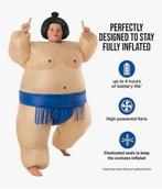 Zgan: Opblaasbaar Sumo Worstelaar Pak - One Size Fits All, Maat 38/40 (M), Carnaval, Ophalen of Verzenden, Zo goed als nieuw