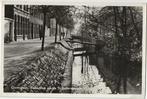 JV553A Gorinchem Sfeervol beeld Schuttersgracht 1955, 1940 tot 1960, Gelopen, Zuid-Holland, Verzenden