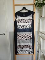 Blauwe jurk met stippen, Select by Hermann Lange, maat 44, Overige typen, Blauw, Maat 42/44 (L), Ophalen of Verzenden
