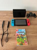 Nintendo Switch V2 met Minecraft Spel Als Nieuw!!!!, Spelcomputers en Games, Met games, Met 2 controllers, Zo goed als nieuw, Ophalen