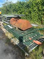 Diversen Hekken, hekwerk, Tuin en Terras, Ophalen, Met poort, Gebruikt, Dubbelstaafmat hekwerk