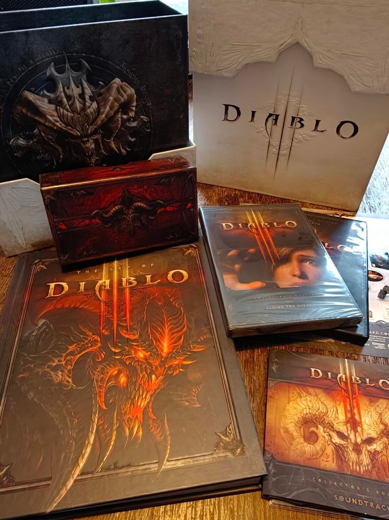 Diablo 3 Collector's Edition - Nieuwstaat!, Spelcomputers en Games, Games | Pc, Online, 1 speler, Nieuw, Ophalen of Verzenden